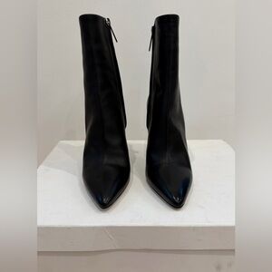 The Row Gloria Black Heeled Boots 36 NIB
